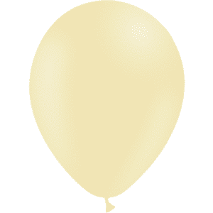 100 Balões 12″ Amarelo Pastel T04 – Balloonia