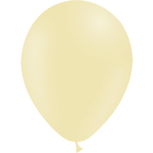 100 Balões 12″ Amarelo Pastel T04 – Balloonia